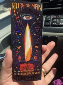 Burning Man 2017 - Radical Ritual - ticket
